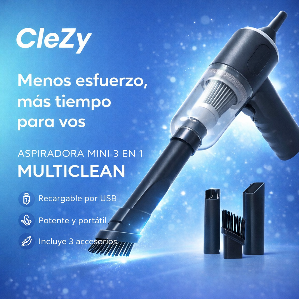 MultiClean Aspiradora 3 en 1 - 15% OFF